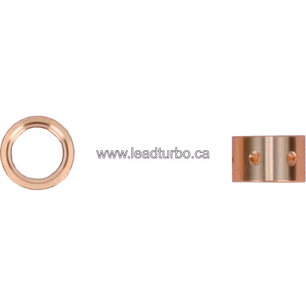 FOR 3773780 JB journal bearing for HY40V turbocharger, copper-colored cylindrical sleeve with radial oil holes