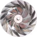 Cummins Genset Turbo Compressor Wheel Front View
