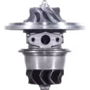 441398-0048 TA4516 turbo core front view showing compressor and turbine wheels