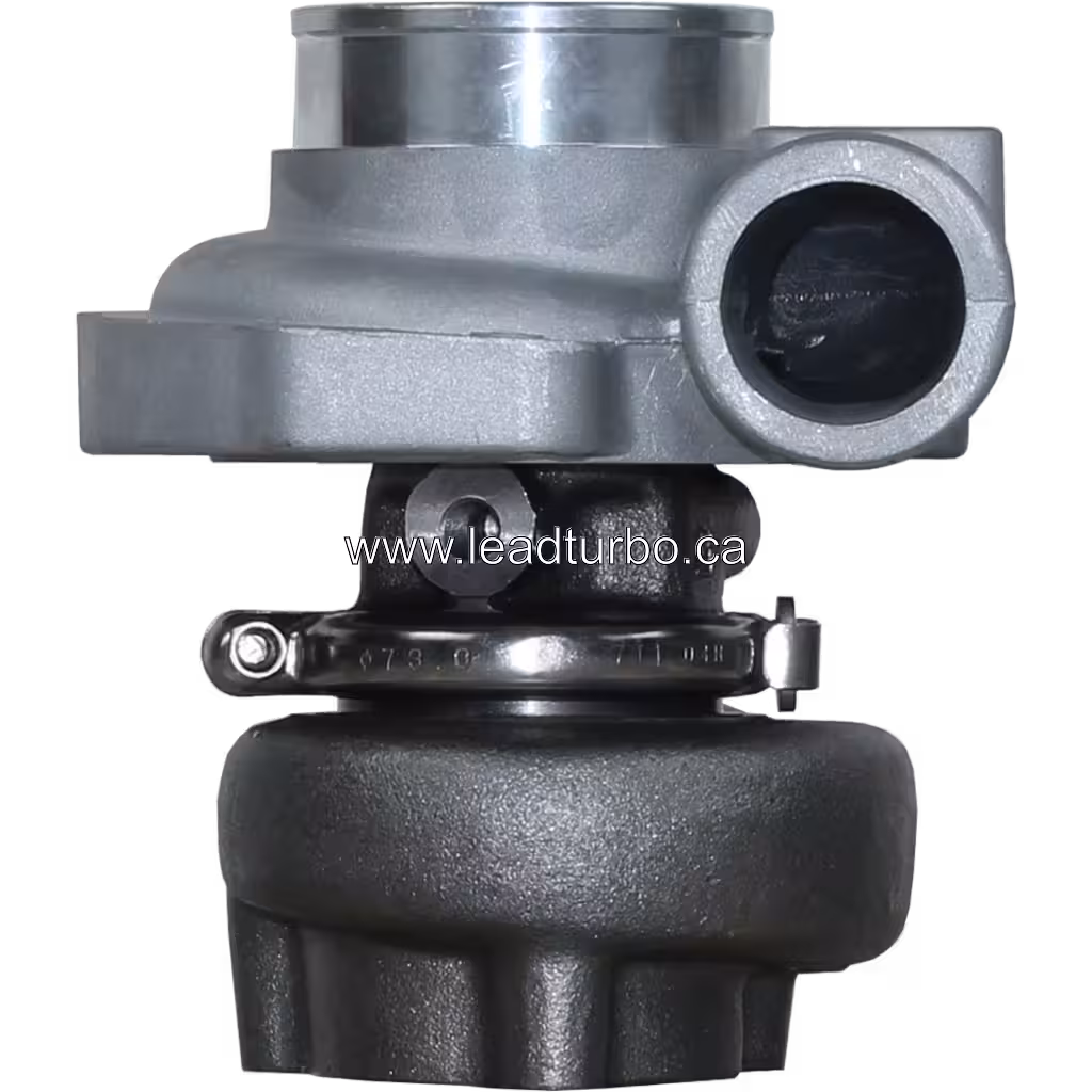 504257855 HX25 Turbocharger front view