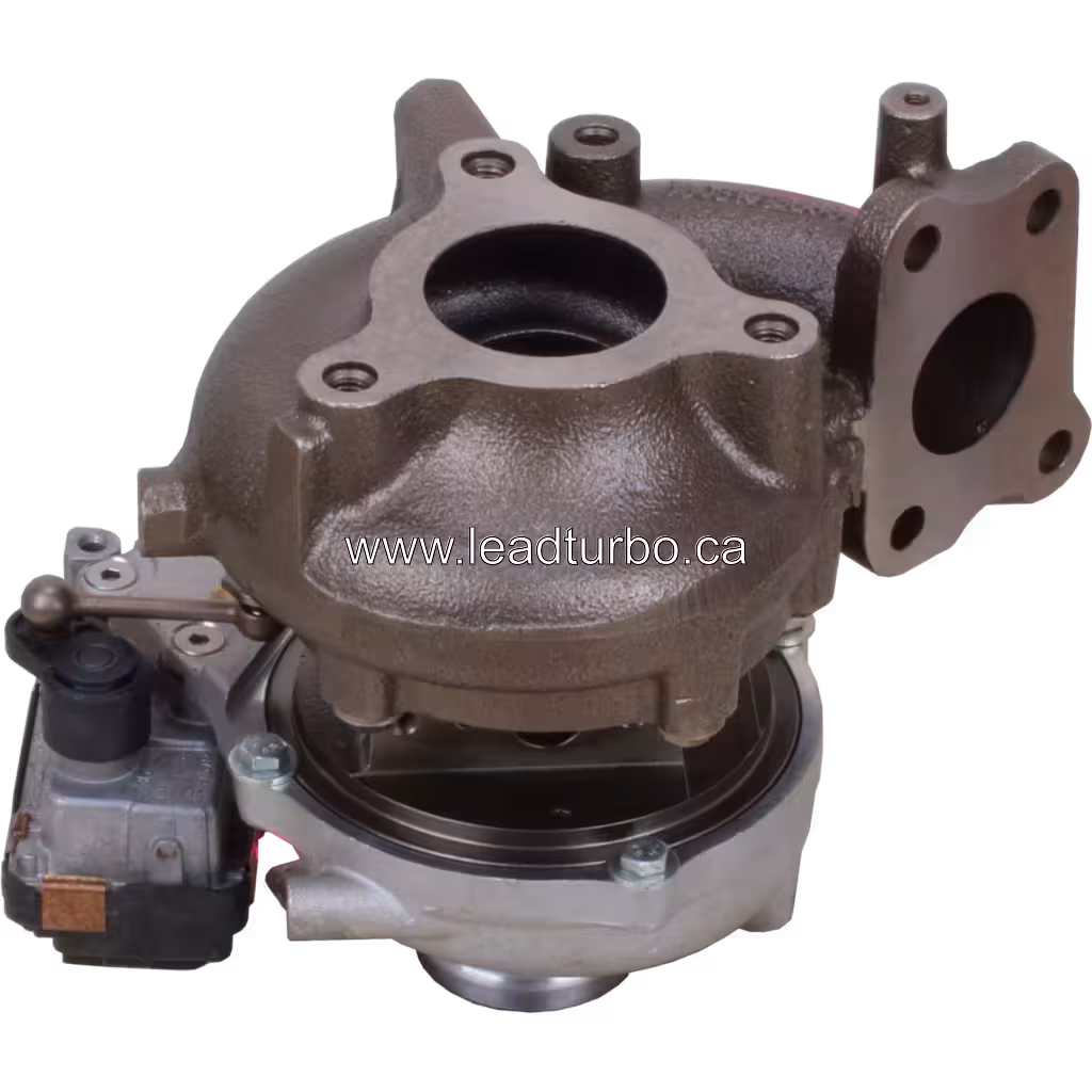 BV45 Turbocharger Assembly Side View
