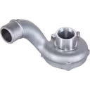K03-2075EXD 5 88 compressor housing top view showing inlet vane structure
