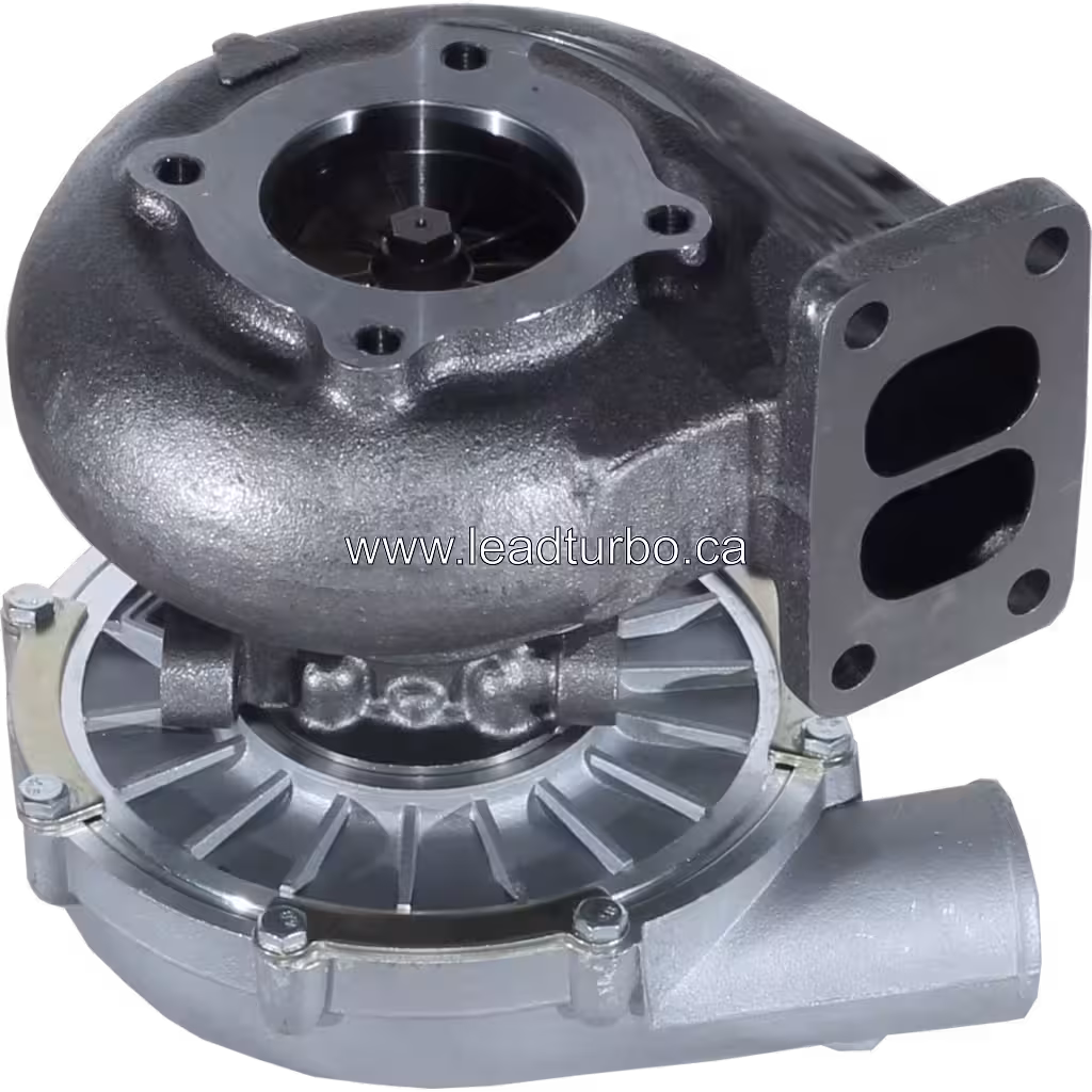 53279886014 K27-3060G Turbocharger Replacement for Ruston Hornsby TD232V6 bottom 45 degree view