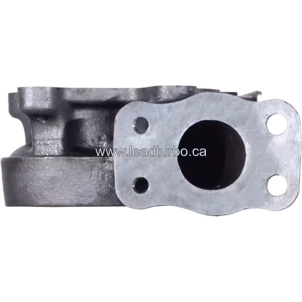 5435-100-9015 turbine housing front view with four-bolt flange