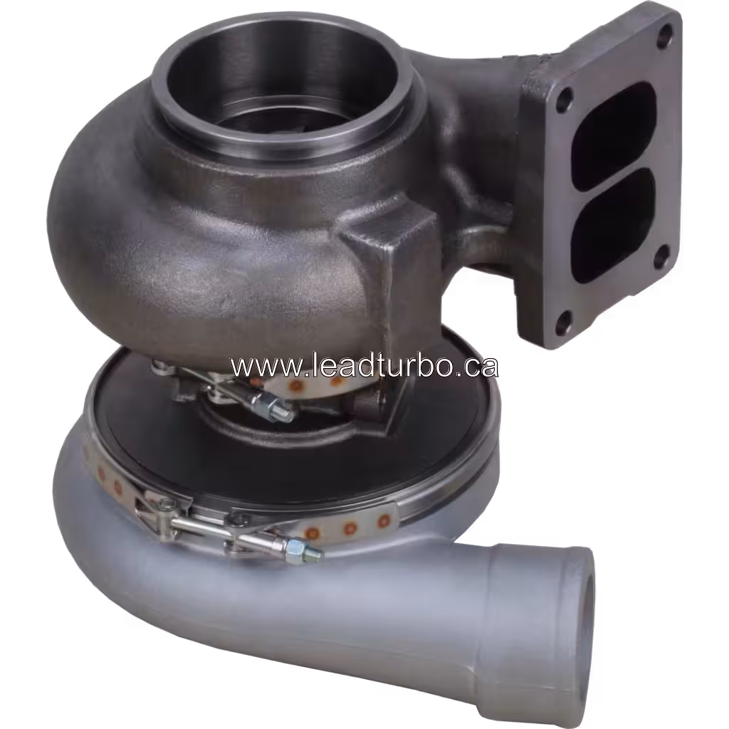 S400 Turbocharger Assembly Side View