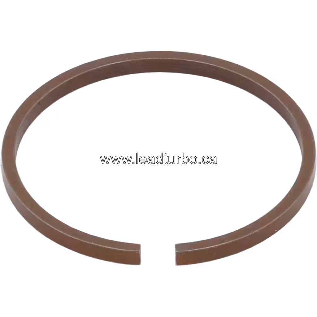 Bague de piston BTL7510 vue en angle, forme circulaire avec jointure