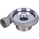 Vue inférieure de la carcasse de compresseur HX35W pour IVECO 250HP