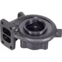 Détail du carter turbine turbocompresseur MITSUBISHI 6D34