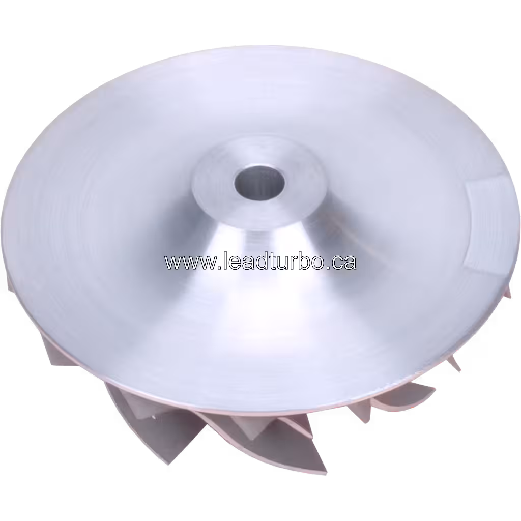 Aftermarket turbo compressor wheel replacement