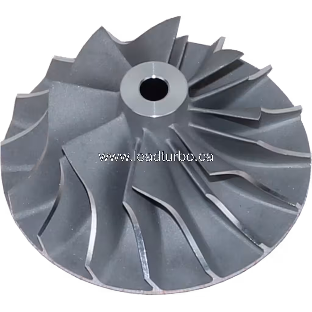 Aftermarket turbo compressor wheel replacement