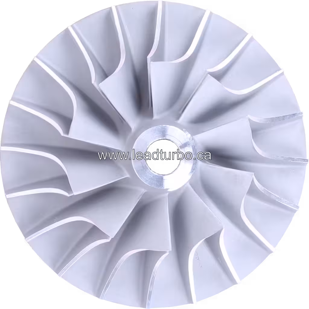 Aftermarket turbo compressor wheel replacement