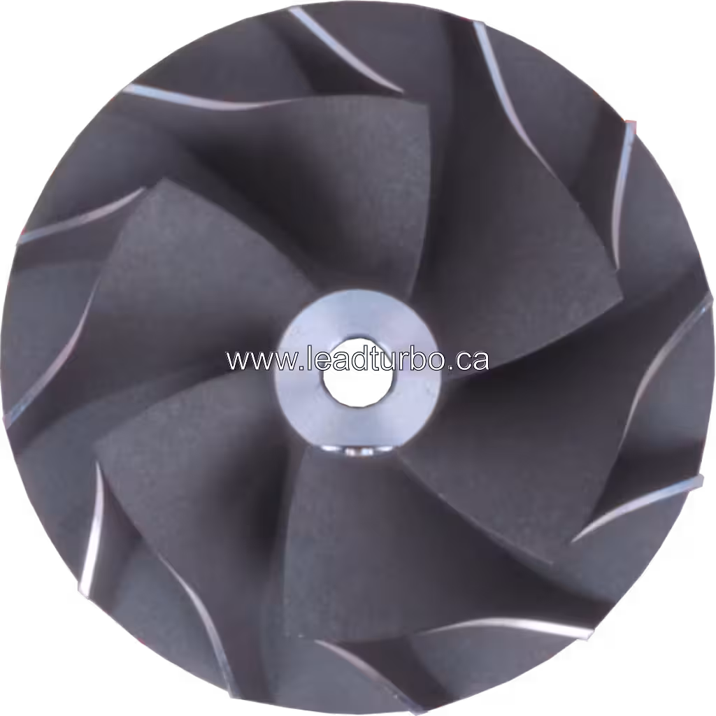Compressor Wheel for Isuzu 4JH1TC 130HP(VIED) Turbocharger top view