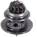 Vue de dessous à 45 degrés du core de turbo 49178-09610 avec corps central