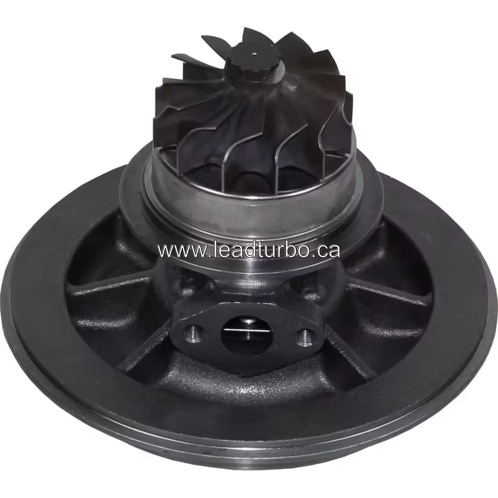 Core HT60 FOR 3537074 vue de dessous montrant la roue de turbine