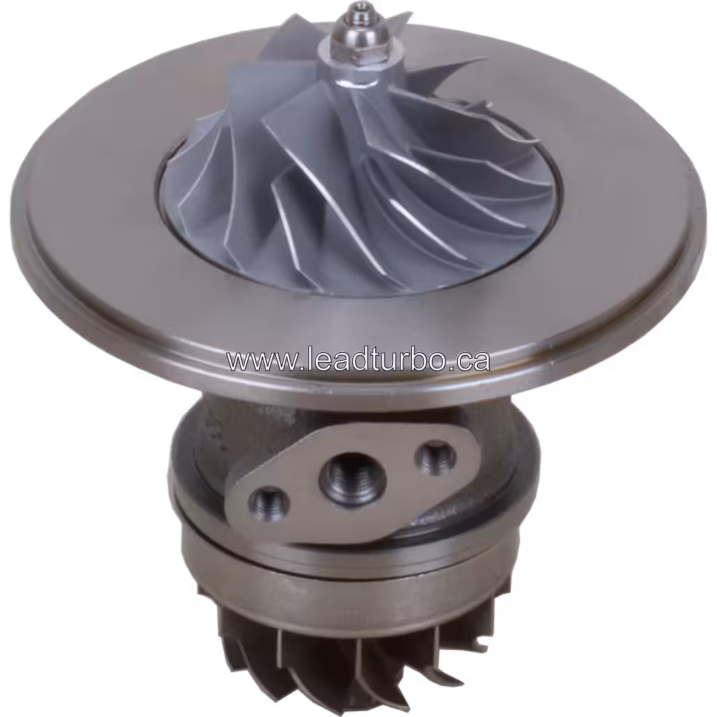 Vue latérale du core J96 remplacement turbo