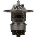 Core de turbocompresseur S2EGL-112 vue frontale avec roue de turbine et compresseur