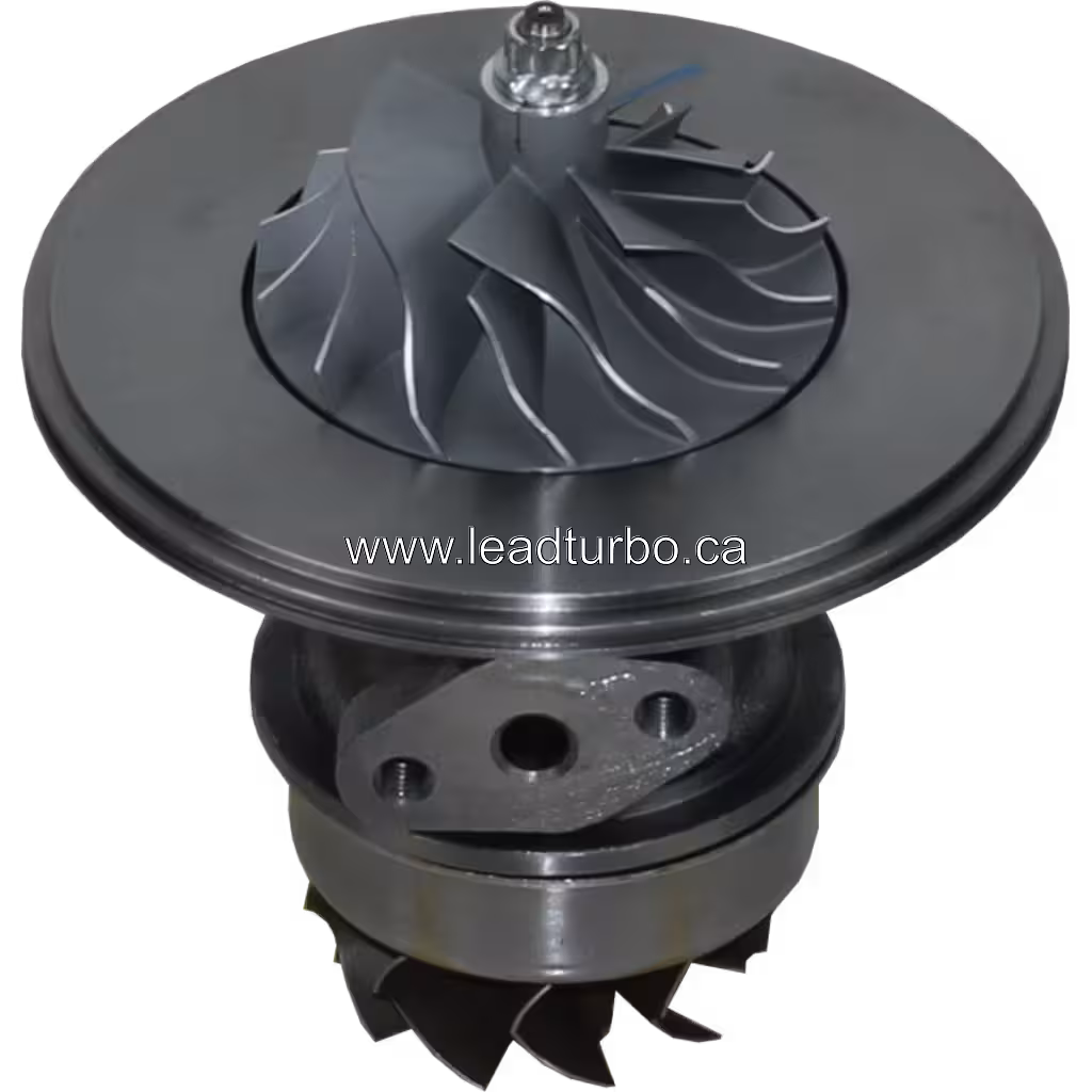 Core de turbocompresseur FOR 125-1126 vue de dessus à 45 degrés