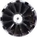 Aftermarket turbine wheel for Hyundai turbo