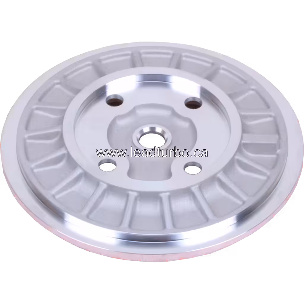 Turbocharger back plate replacement for J96