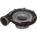 LeadTurbo J96 Compressor Housing 13809880005 CH bottom view