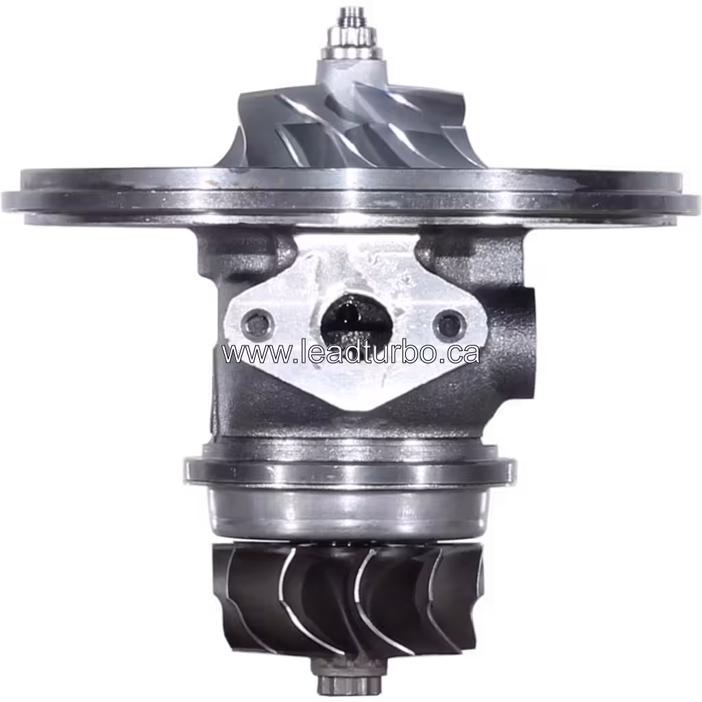 Front view of FOR 24100-2201A J96 turbocharger core assembly