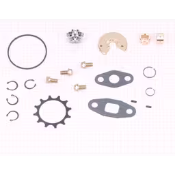 Kit de réparation turbo TA3131 468139-0000 pour Perkins HT RAG JCB