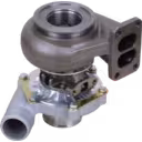 Perkins 401DT Turbocharger Assembly Side View