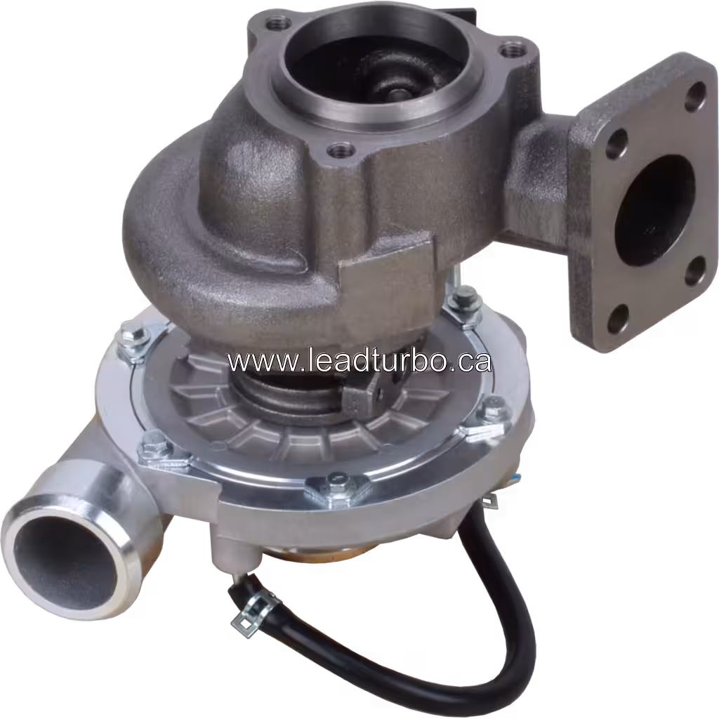 Agricultural Tractor Turbocharger Side View