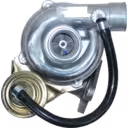 Isuzu 4EC1-T Turbocharger Assembly Front View