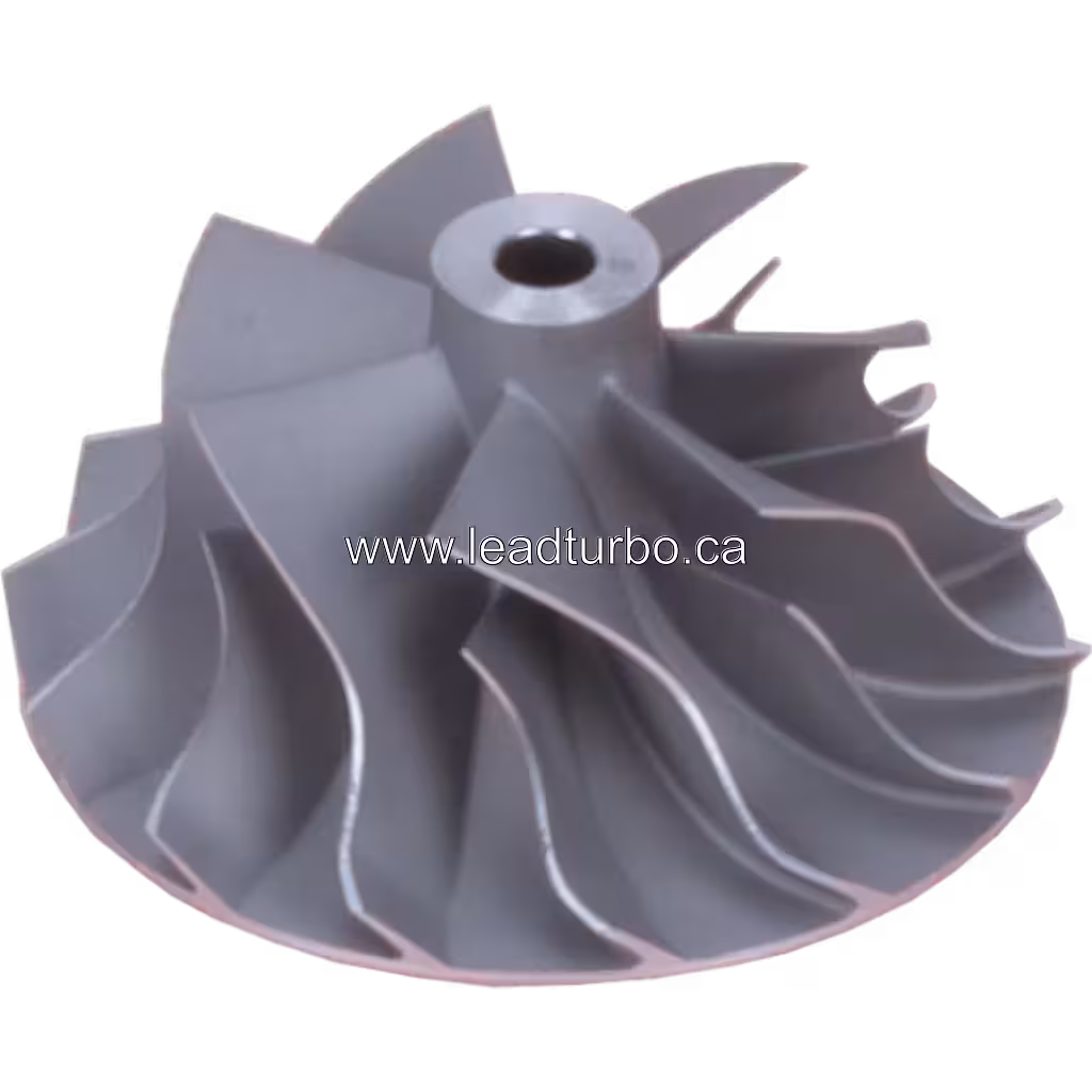 Roue de compresseur turbo 171576 CW vue de face