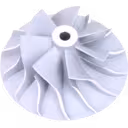 Roue de compresseur J96 5331-710-0033 CW vue de dessus