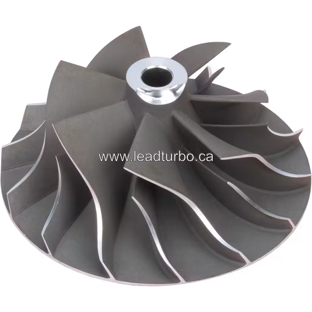 Détail de la roue de compresseur turbo FOR 166462 CW