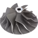 Détail de la roue de compresseur turbo FOR 166462 CW