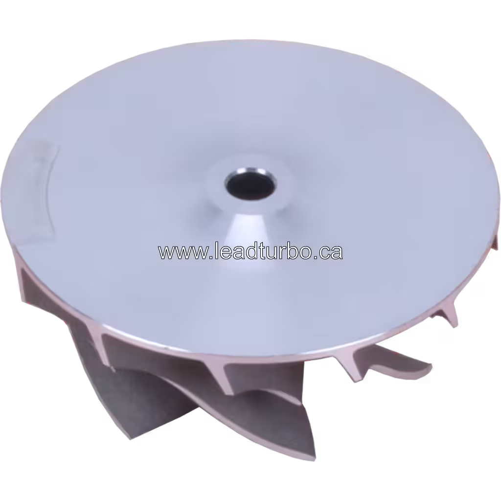 Roue de compresseur en aluminium pour moteur Isuzu