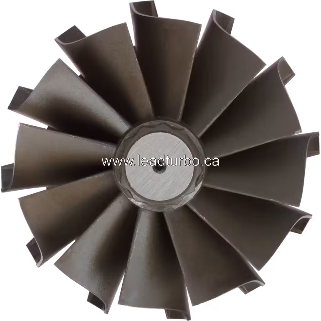 Roue de turbine en alliage pour moteur CAT Marine