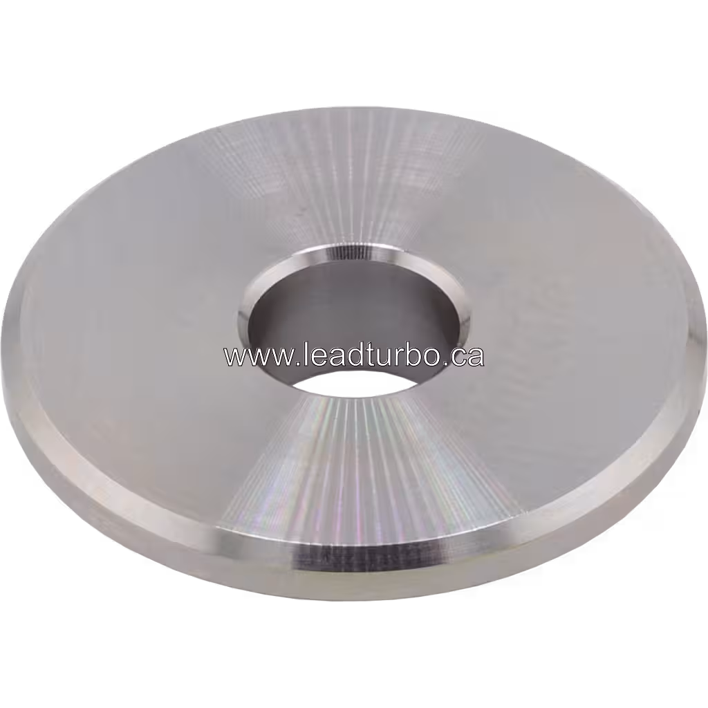Close-up of turbocharger thrust collar replacement part