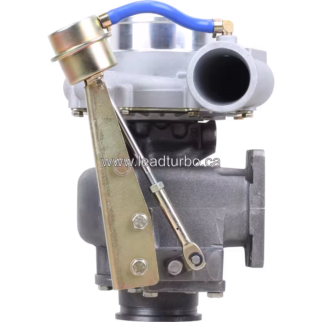 Turbocompresseur 1118010-F126 JP76K avec carter compresseur argenté et câble bleu