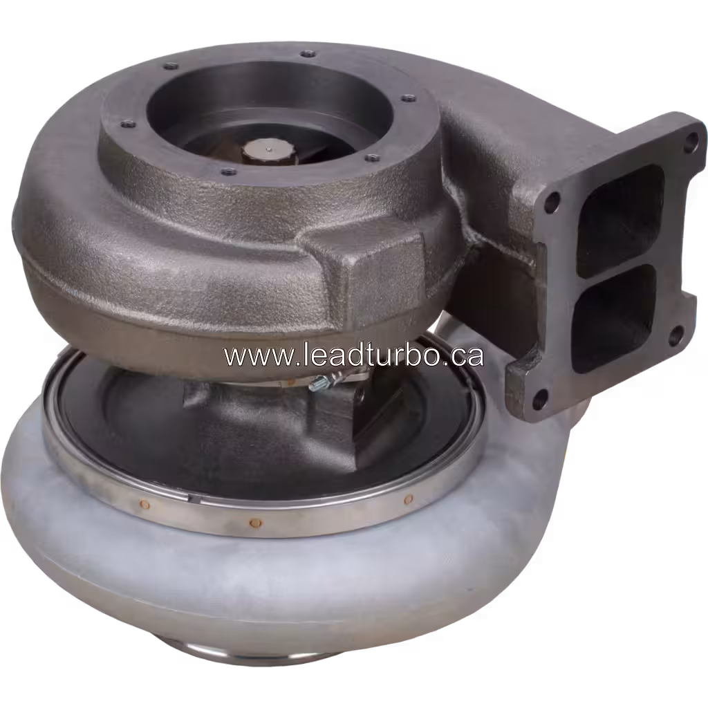 Turbocompresseur 319167 S500 pour Komatsu D355 - Remplacement bottom 45 degree view