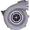 Turbocompresseur 758160-5007 pour Detroit Diesel S60 500HP avec bride d'échappement rectangulaire