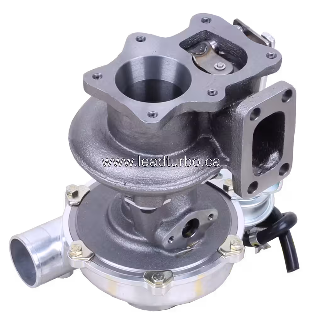 Turbocompresseur de remplacement Isuzu NPR vue basse avec carter turbine