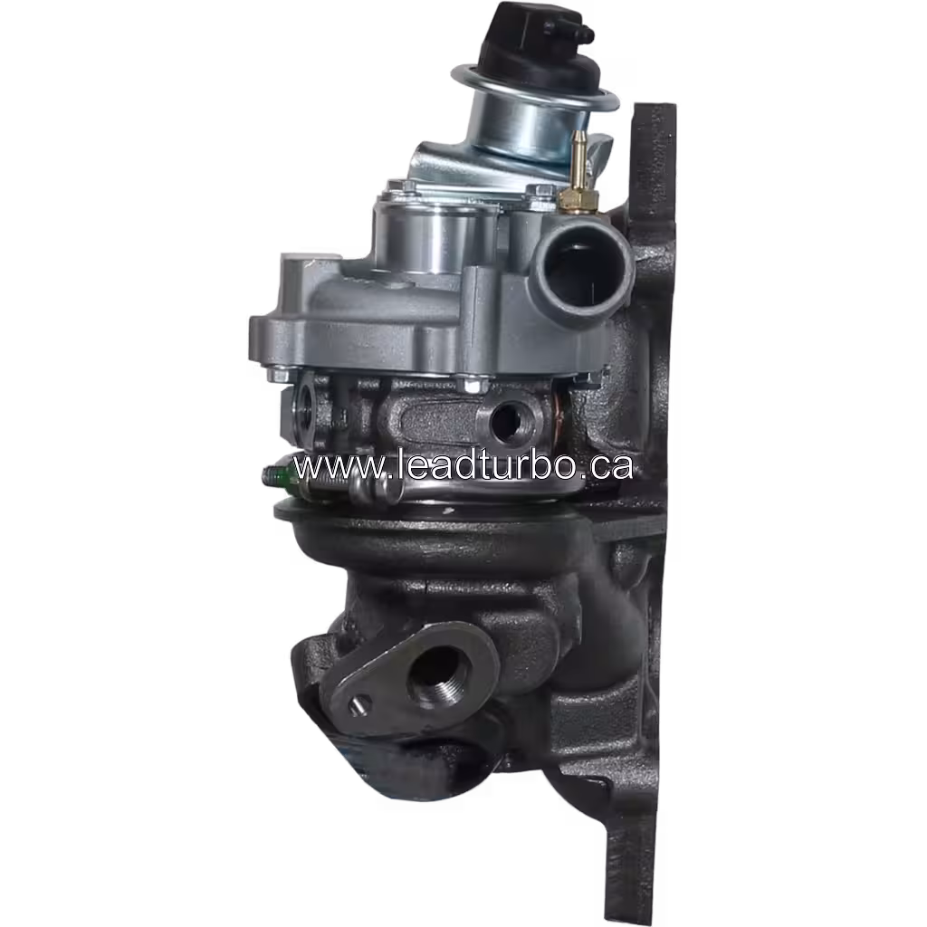 Turbocompresseur GT1238S 1600960499 avec bride V-band et carter en fonte