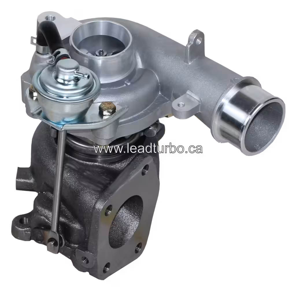 Vue avant du turbocompresseur Mazda 3 MPS MZR DISI