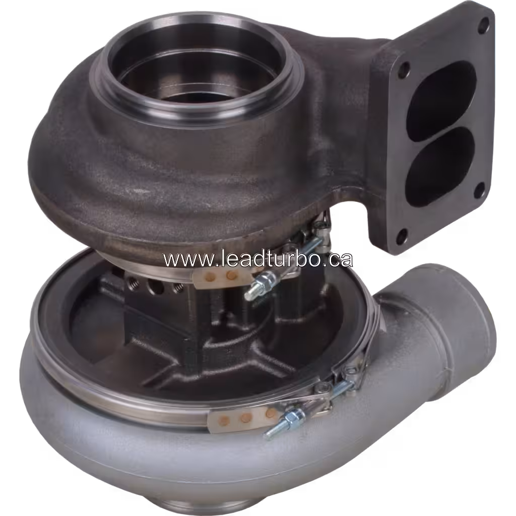 Détail de l'assemblage turbo pour moteur ET673E