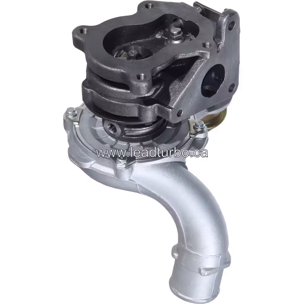 Détail du turbocompresseur F9Q avec support de montage