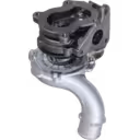 Détail du turbocompresseur F9Q avec support de montage