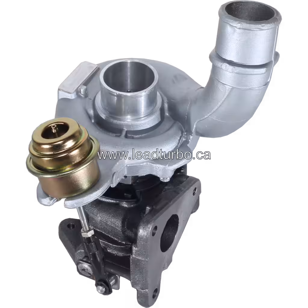 Vue avant du turbocompresseur pour Renault Laguna et Opel Vivaro