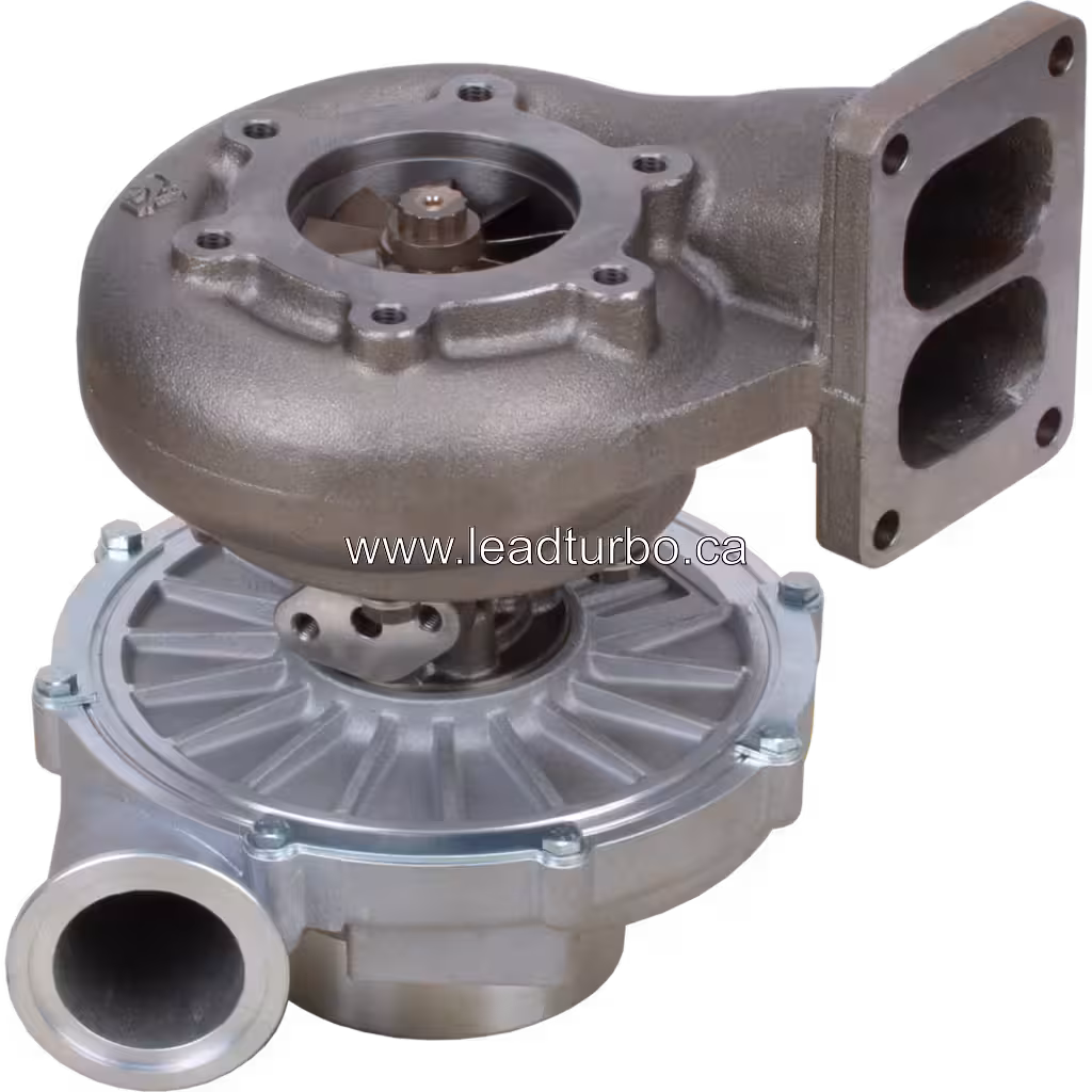 Détail du turbocompresseur aftermarket pour application marine