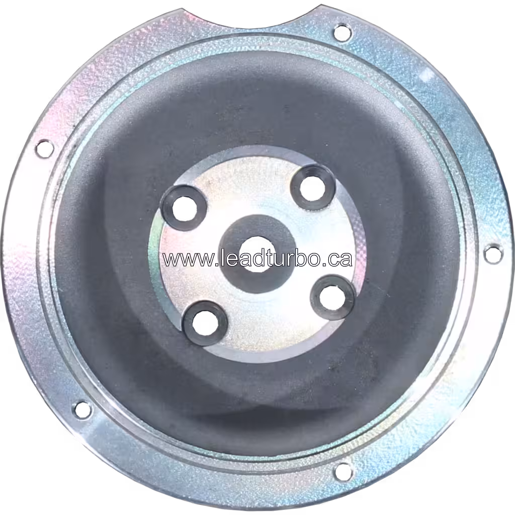 Machined metal FOR VC430084 BP back plate with outer mounting flange