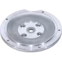 FOR VC430084 BP J96 turbo back plate top view showing central hub and bolt holes