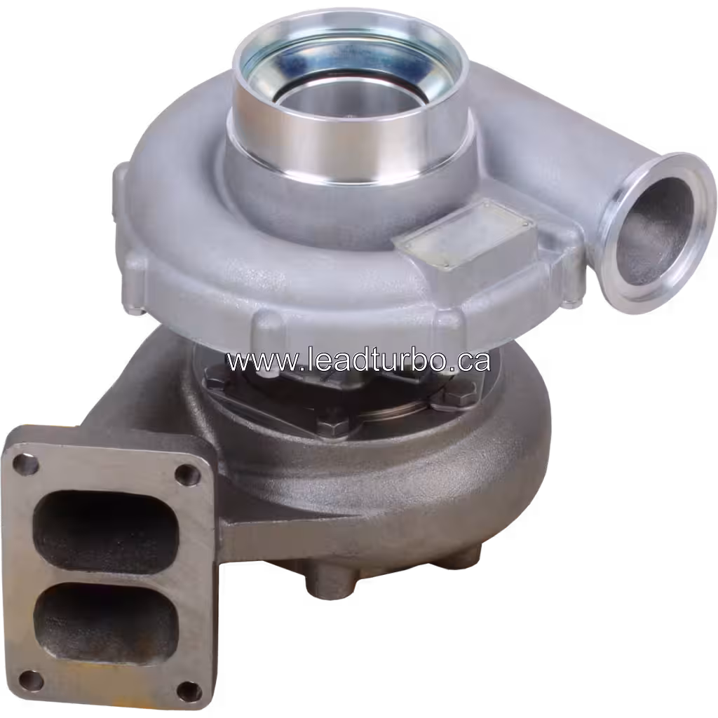 WD615.57C01 turbocharger assembly side view